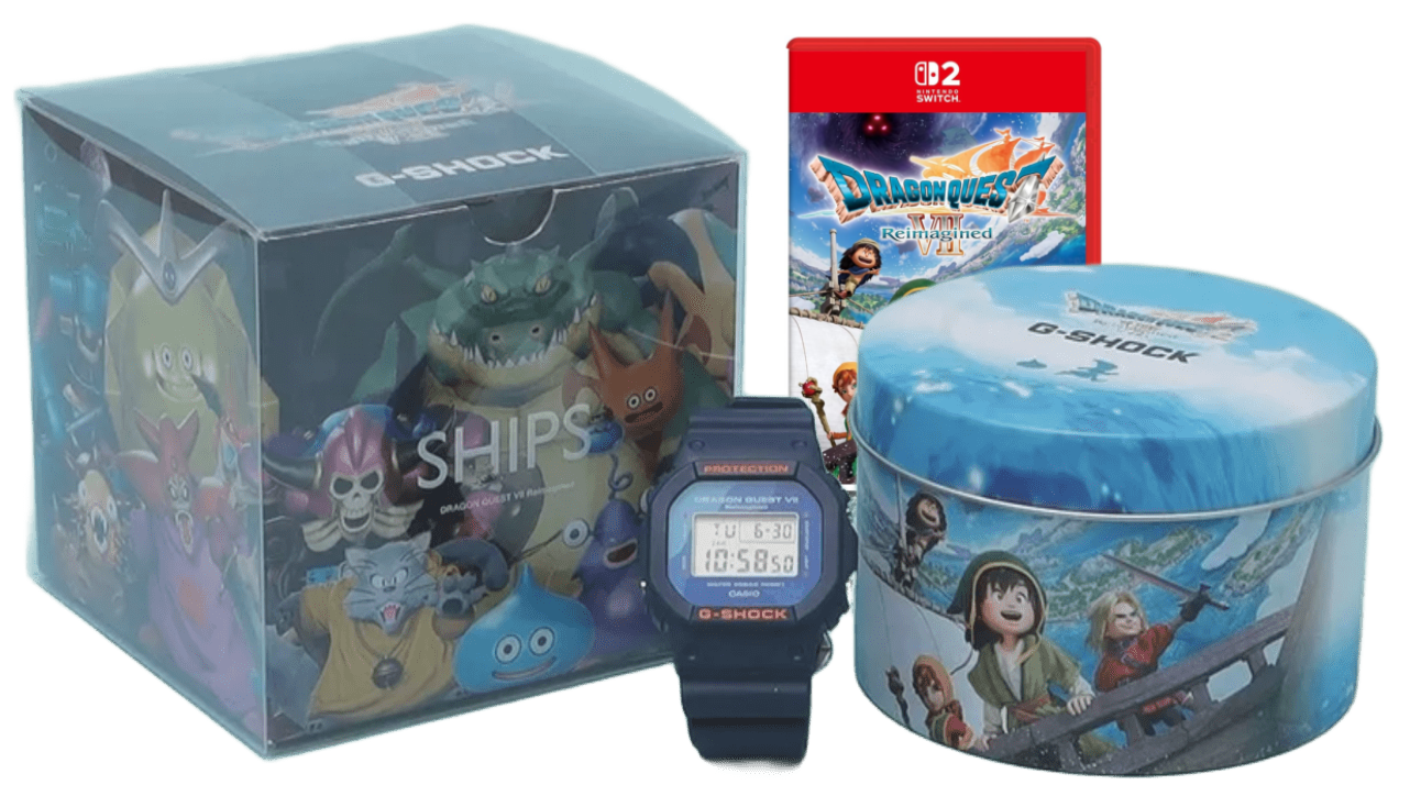 ドラゴンクエストVII Reimagined × G-SHOCK コラボレーションモデル & ドラゴンクエストVII Reimagined [Switch2]